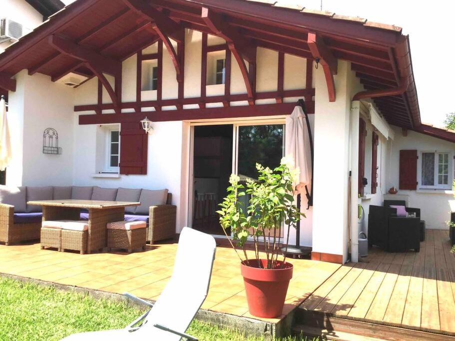 1Km Plage, Agreable Maison 6 Pers Classee 3* Hendaye Eksteriør billede