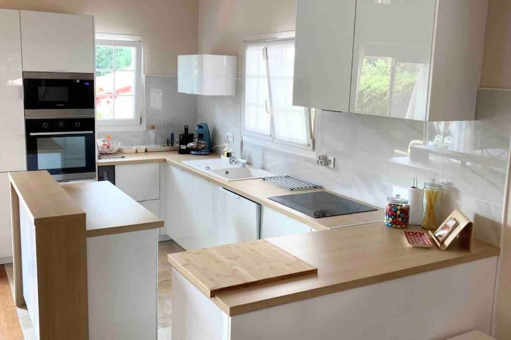 1Km Plage, Agreable Maison 6 Pers Classee 3* Hendaye Eksteriør billede